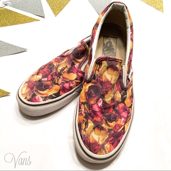 rose petal vans